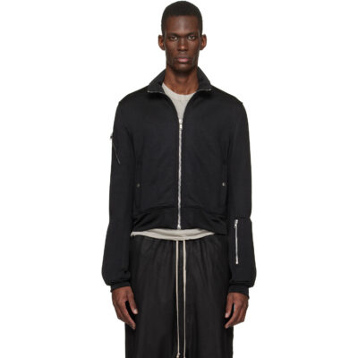 Rick Owens Black Temple Rev Track Jacket