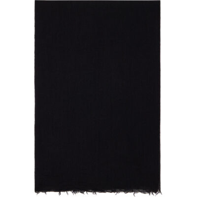 Rick Owens Black Tower Giglio Mega Scarf