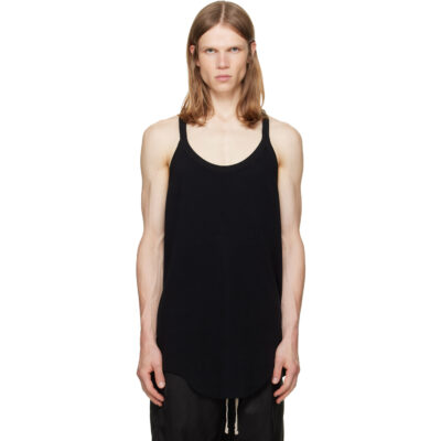 Rick Owens Black Tower Pony T Tank Top
