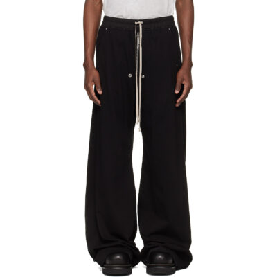 Rick Owens DRKSHDW Black Temple Geth Belas Sweatpants