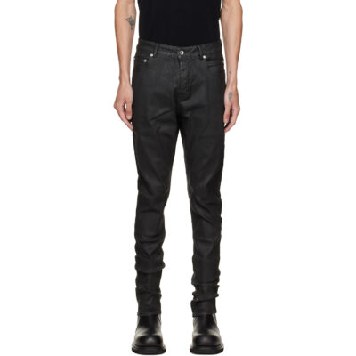 Rick Owens DRKSHDW Black Tower Detroit Cut Jeans
