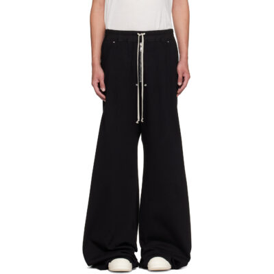 Rick Owens DRKSHDW Black Tower Geth Belas Sweatpants