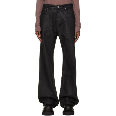Rick Owens DRKSHDW Black Tower Geth Jeans