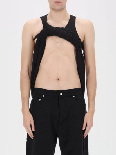 Rick Owens DRKSHDW Cotton Cut-Out T-Shirt