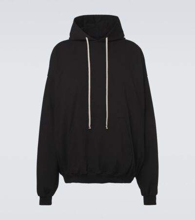 Rick Owens DRKSHDW Hun cotton jersey hoodie