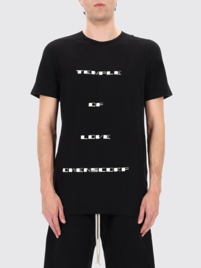 Rick Owens DRKSHDW Slogan Cotton T-Shirt