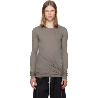 Rick Owens Gray Tower Double LS T-shirt