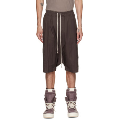 Rick Owens Gray Tower Rick S Pods Shorts