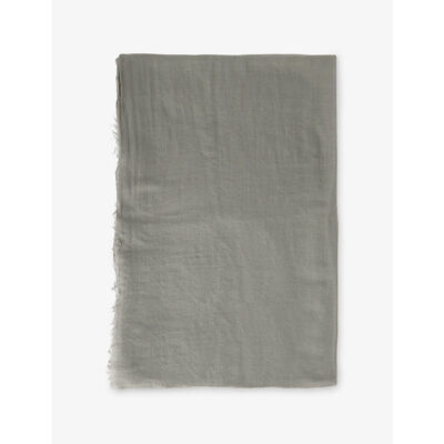 Rick Owens Mens Rick Owens Emily Wool, Silk and Cashmere Scarf