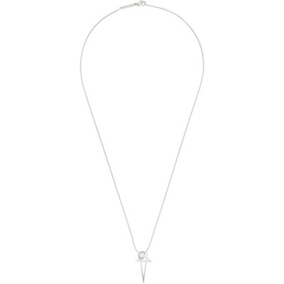 Rick Owens Pentagram Charm Necklace