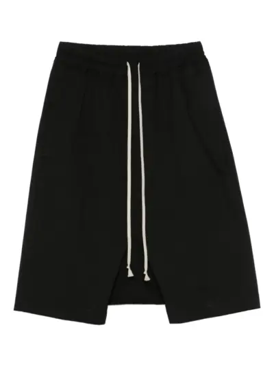 Rick Owens Pods Drawstring shorts - Black