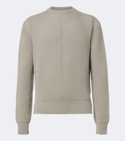 Rick Owens Ribbed-knit virgin wool sweater