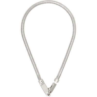 Rick Owens Temple Snake Chain Necklace