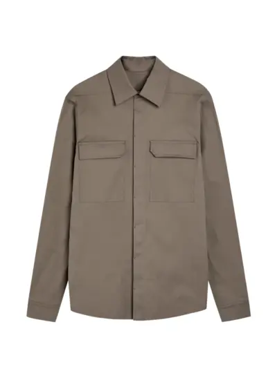 Rick Owens chest-pocket shirt - Brown