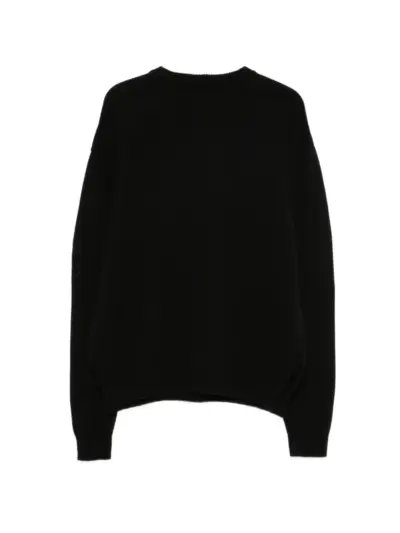 Rick Owens crew-neck sweater - Black