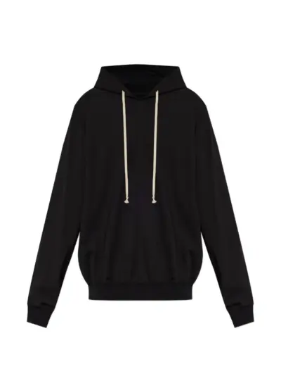 Rick Owens drawstring hoodie - Black
