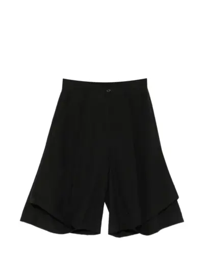 SONGZIO button-fastening shorts - Black