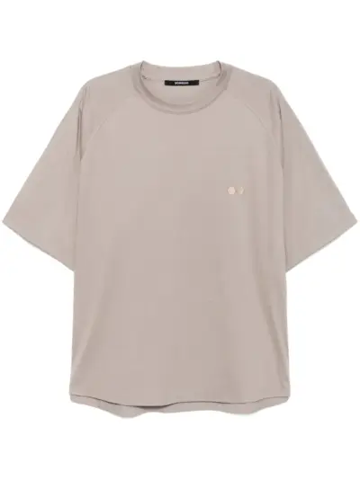 SONGZIO embroidered T-shirt - Grey