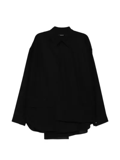SONGZIO layered shirt - Black