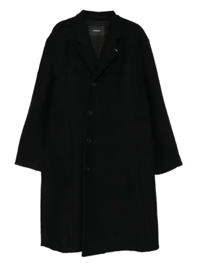 SONGZIO single-breasted coat - Black