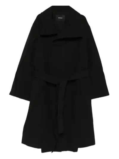 SONGZIO wrap coat - Black