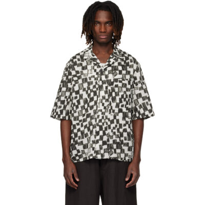 Toogood Beige & Black 'The Landscaper' Shirt