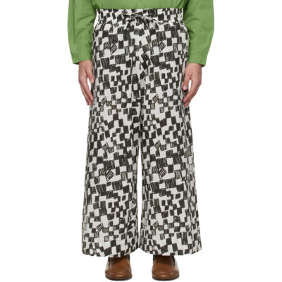 Toogood Black & White 'The Boxer' Trousers