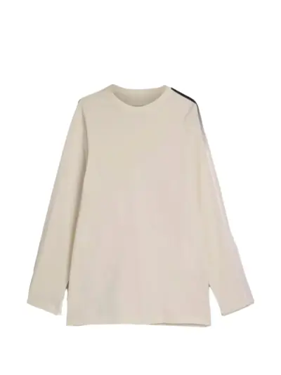 Y-3 3-Stripes long-sleeve T-shirt - White