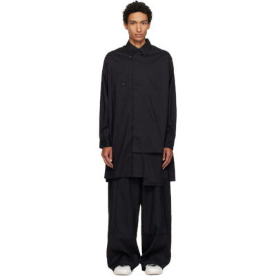 Y-3 Black Adaptive Cotton Shirt
