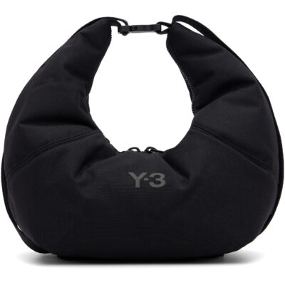 Y-3 Black Crescent Bag