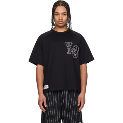 Y-3 Black Elite 5 GFX Short Sleeve T-shirt