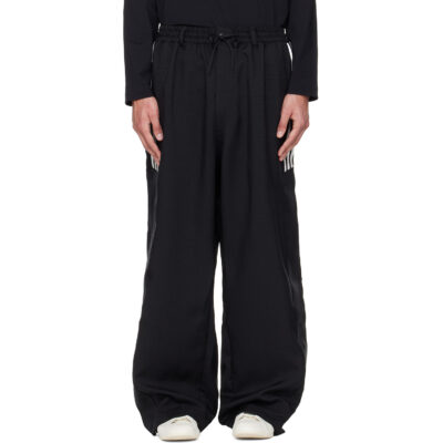 Y-3 Black Sport Uniform Basketball Track Pants