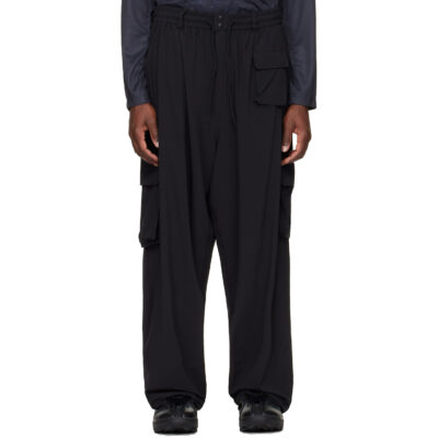 Y-3 Black UT Straight Cargo Pants