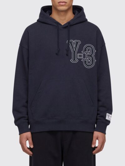 Y-3 Cotton Hoodie with Logo