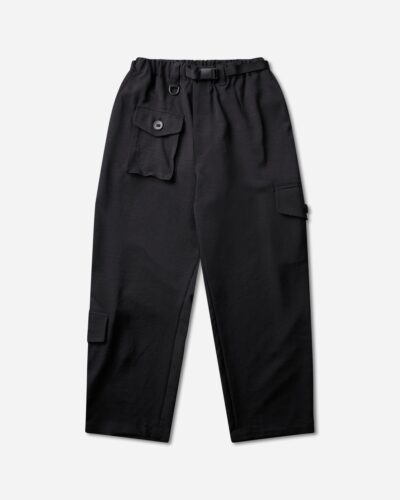 Y-3 Men s Sport Uniform Tapered Pants Black