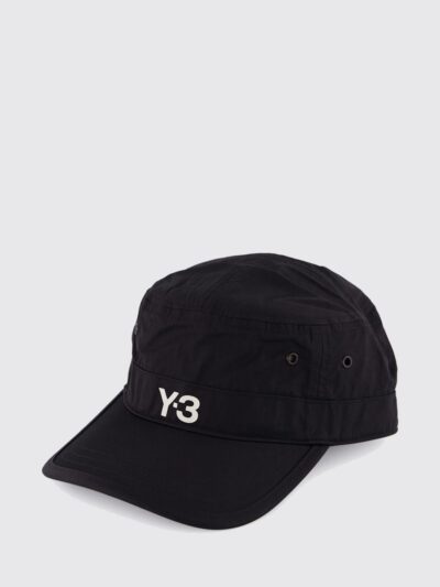 Y-3 Nylon and Cotton Baseball Cap with Peak and Contrast Logo