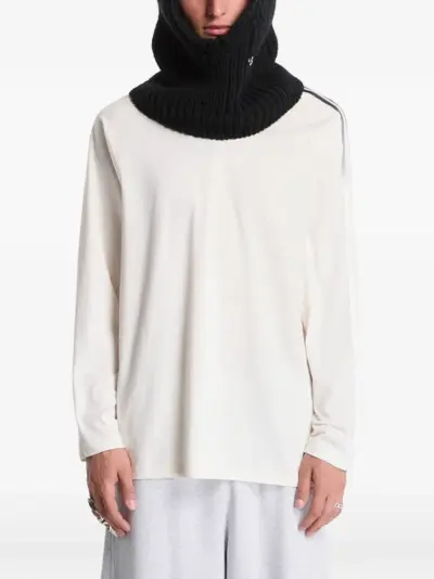 Y-3 crew-neck T-shirt - Neutrals