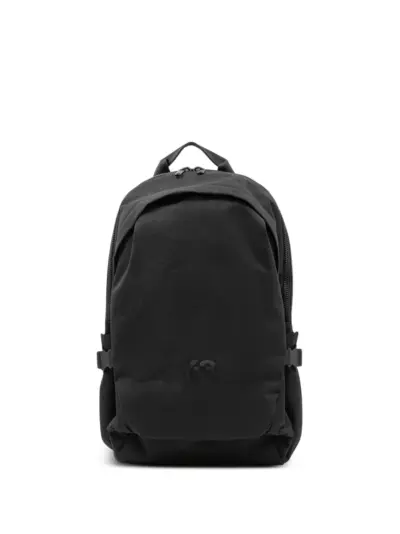 Y-3 logo-print backpack - Black