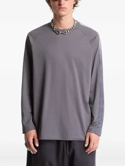 Y-3 raglan-sleeve T-shirt - Grey