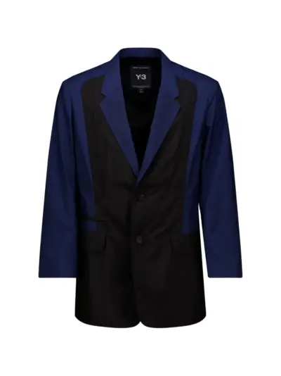 Y-3 ultralight panelled blazer - Black