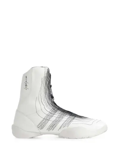 Y-3 x Yohji Yamamoto Regu high-top sneakers - White