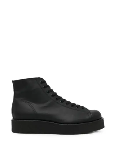 Yohji Yamamoto Mat boots - Black