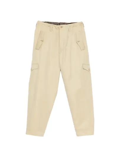 Yohji Yamamoto Z-Flap cargo pants - Brown