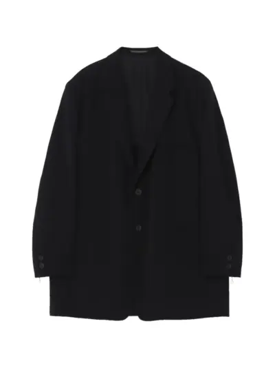 Yohji Yamamoto long-sleeves blazer - Black