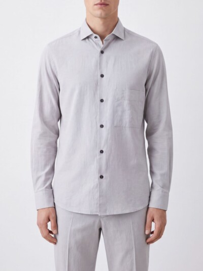 ZIGGY CHEN Shirt Men color Grey