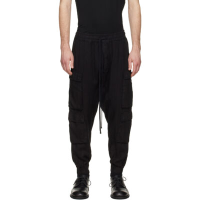 thom/krom Black M P 46 Cargo Pants
