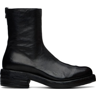 A DICIANNOVEVENTITRE Black Kangaroo M110 Boots