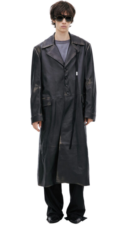 Ann Demeulemeester AILO Leather coat