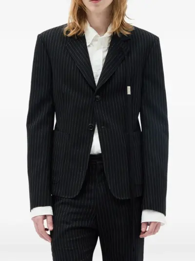 Ann Demeulemeester Rami pinstripe-pattern blazer - Black