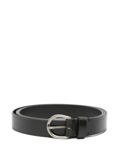 Ann Demeulemeester leather belt - Black